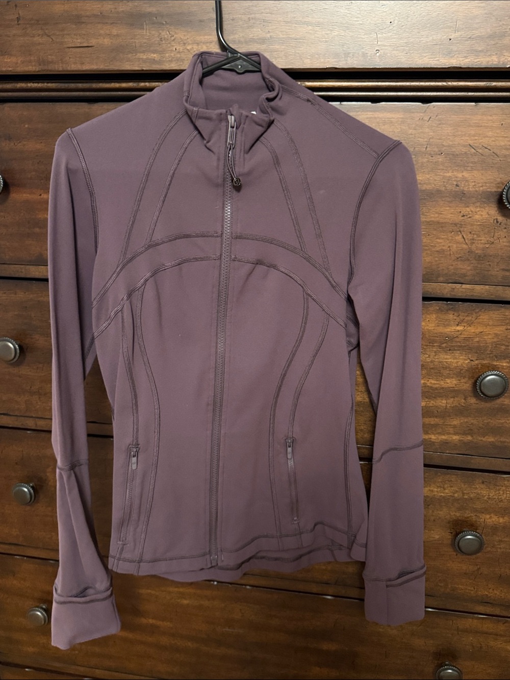 lululemon athletica Full-Zip Utility Jacket in Plum